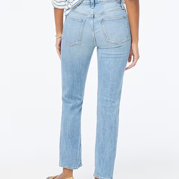J. Crew factory Petite slim boyfriend jean in all-day stretch - Picture 2 of 7